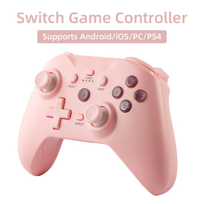 Switch Gamepad Wirelless Controller for Android Phones/Ios/Computers Win10/Ps4 with Dual Motor Vibration